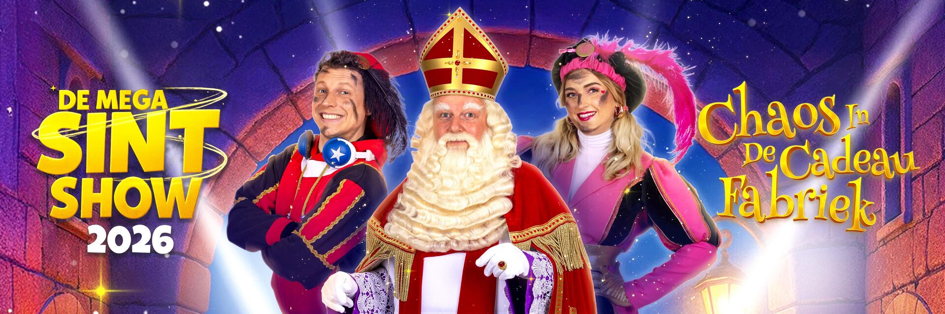 De Mega Sint Show: Chaos in de Cadeaufabriek