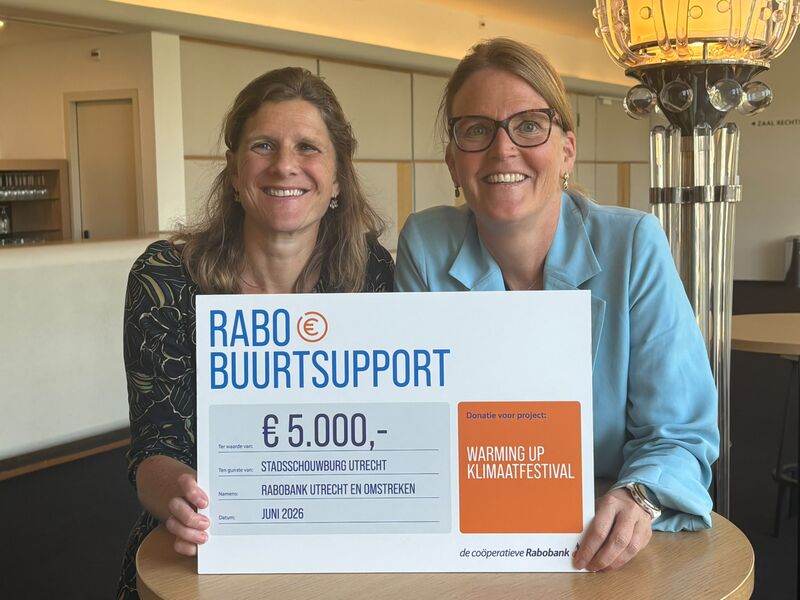 Het Rabobank Buurtfonds draagt bij aan klimaatfestival Warming Up