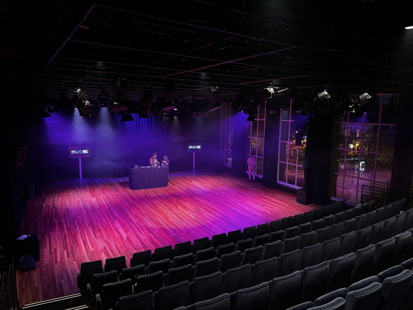 Ledverlichting in de Blauwe Zaal