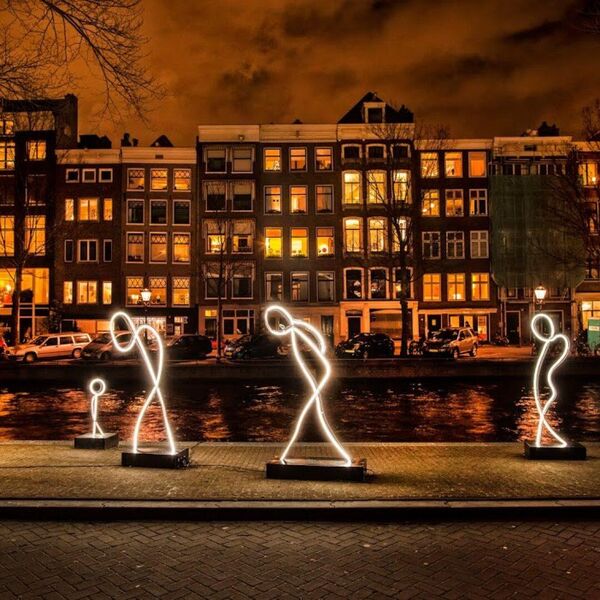 lichtinstallatie ‘My light is your light…’