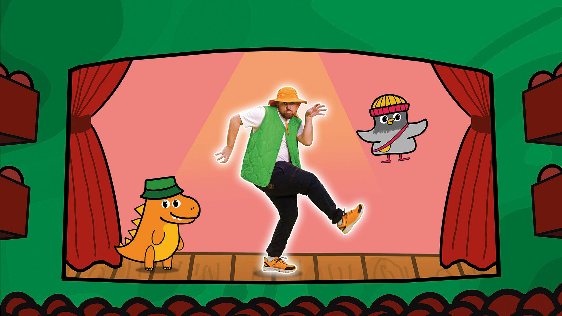 Lil Ones presenteert: GRRR... ik ben een boze dino! 4+