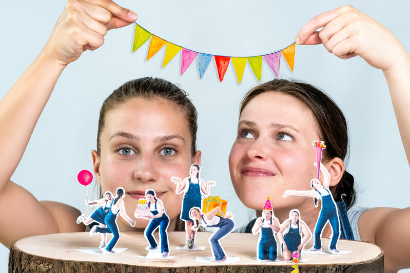 Wie viert er vandaag hun verjaardag? 4+